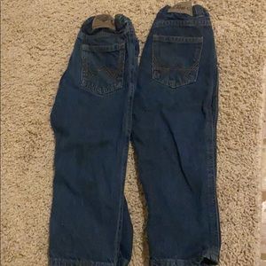 Lot of 2 Pair 3T boys wrangler jeans